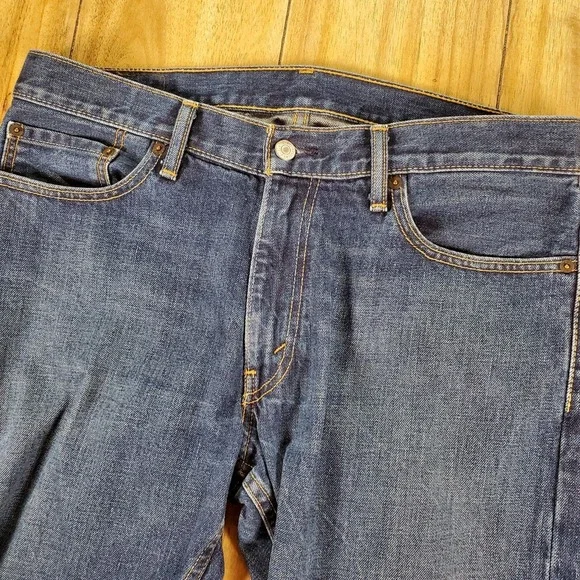 Levis for Brooks Brothers Mens Jeans 35x32 Made in USA Dark Wash Bootcut